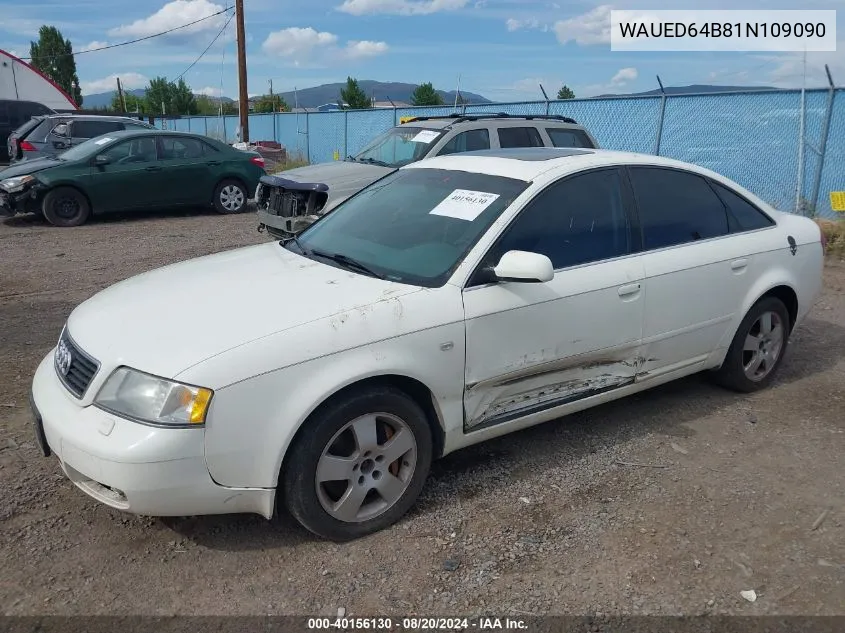 WAUED64B81N109090 2001 Audi A6 2.7T Quattro