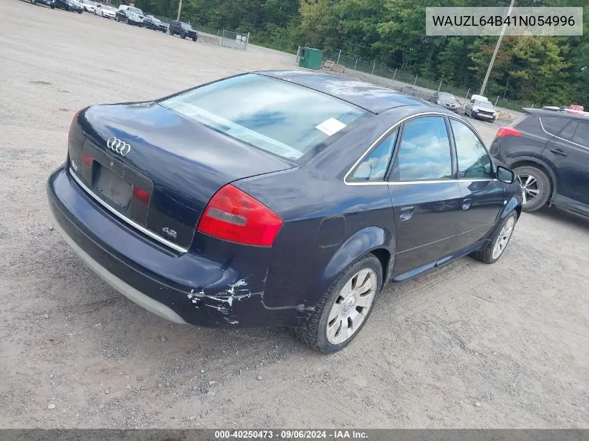 2001 Audi A6 4.2 VIN: WAUZL64B41N054996 Lot: 40250473