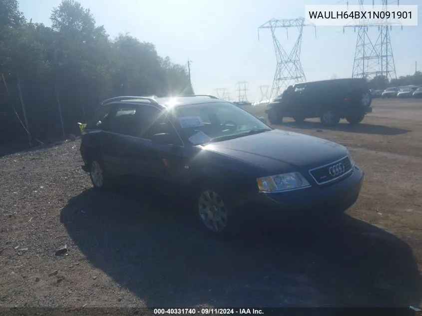 2001 Audi A6 Avant VIN: WAULH64BX1N091901 Lot: 40331740