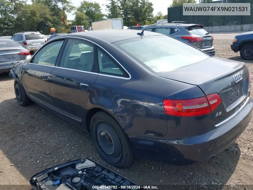 WAUWG74FX9N021531 2009 Audi A6 3.0 Premium