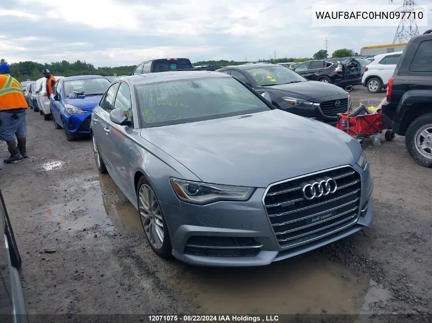 WAUF8AFC0HN097710 2017 Audi A6