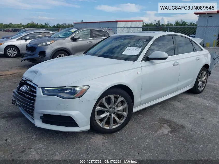 2018 Audi A6 Premium/Sport VIN: WAUC8AFC3JN089545 Lot: 40373733