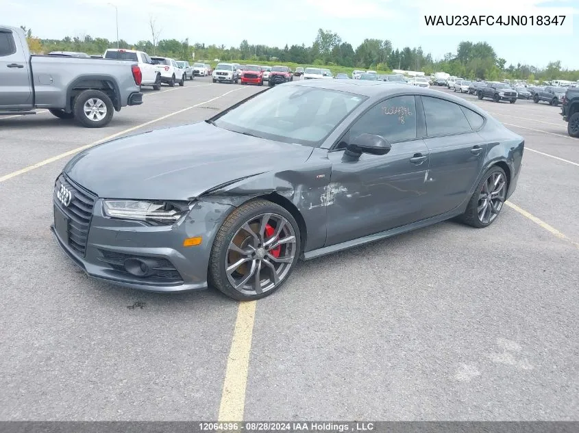 2018 Audi A7 Prestige VIN: WAU23AFC4JN018347 Lot: 12064396