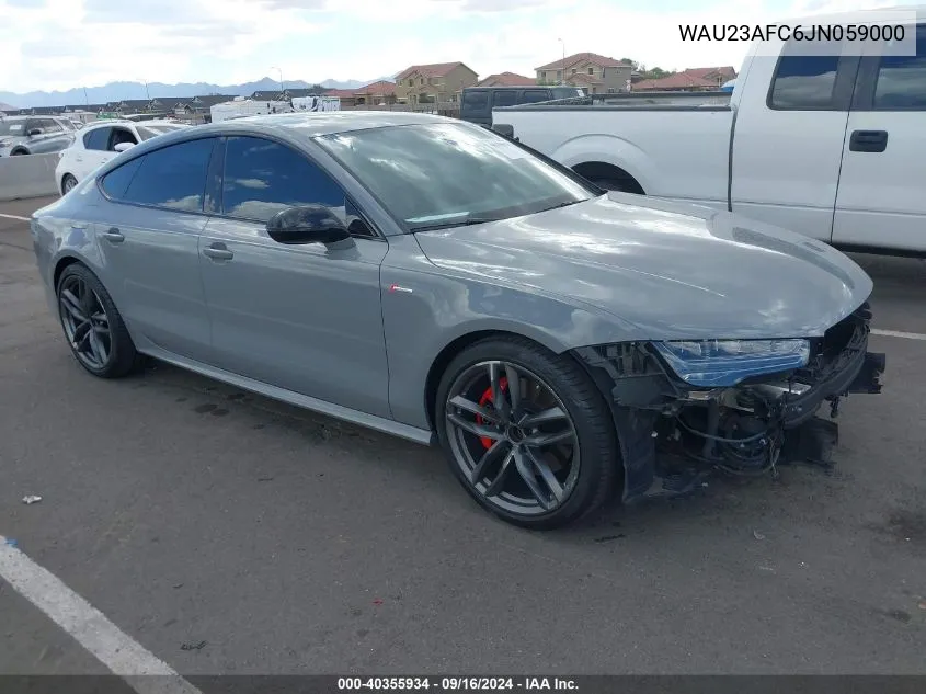 WAU23AFC6JN059000 2018 Audi A7 3.0T Premium Plus