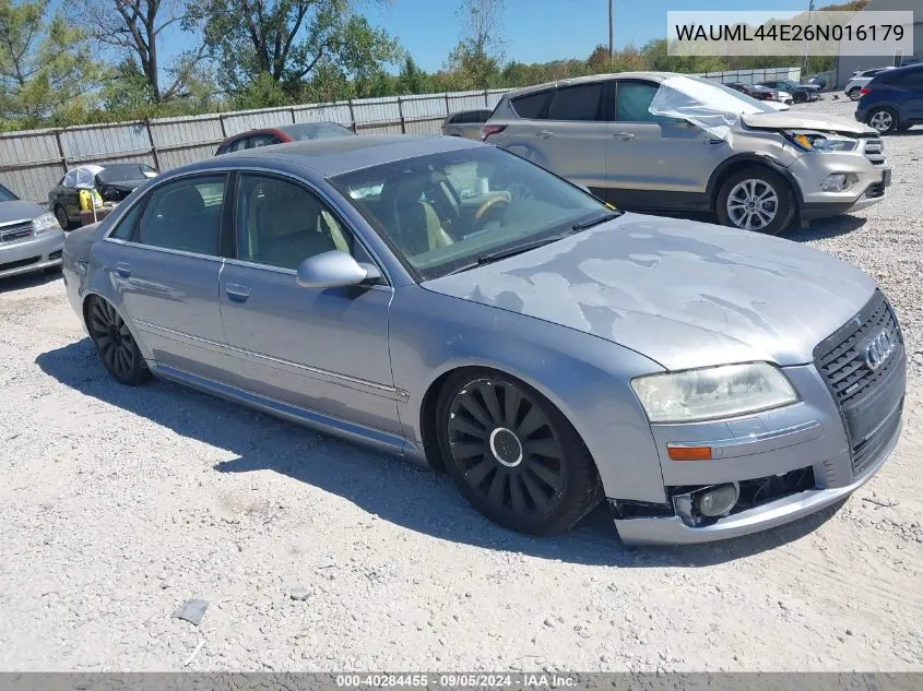 WAUML44E26N016179 2006 Audi A8 L 4.2