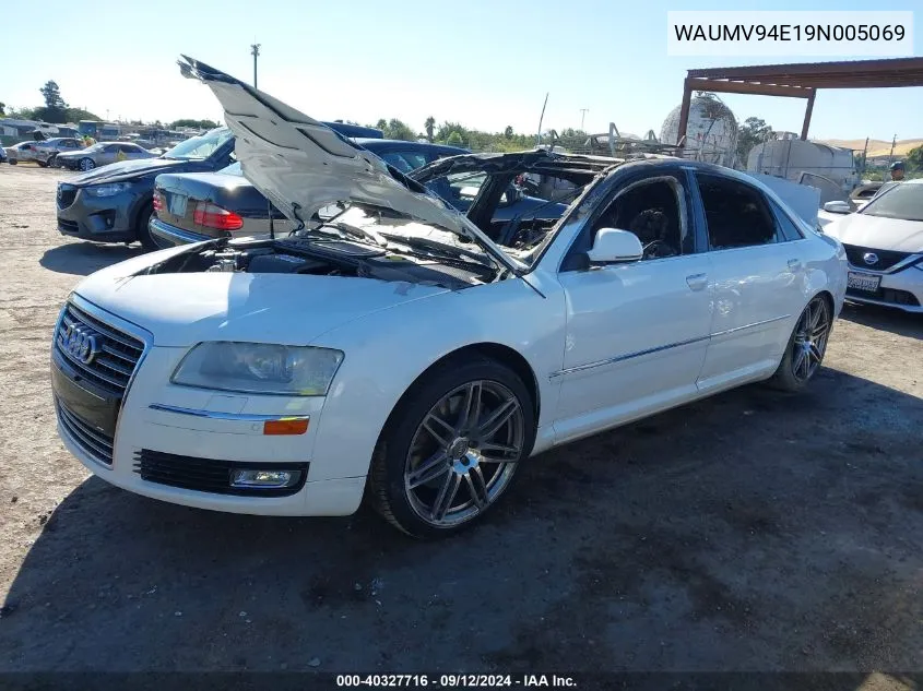 WAUMV94E19N005069 2009 Audi A8 L 4.2