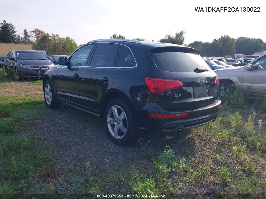 WA1DKAFP2CA130022 2012 Audi Q5 3.2 Premium Plus