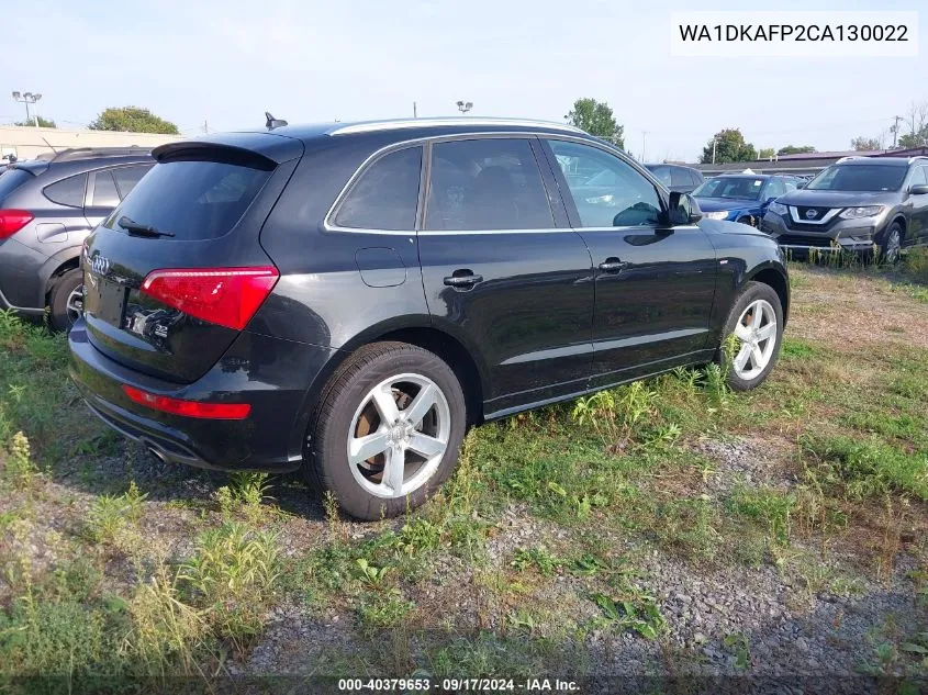 WA1DKAFP2CA130022 2012 Audi Q5 3.2 Premium Plus