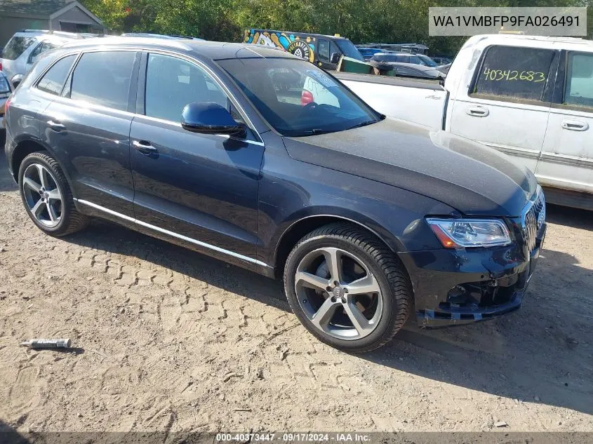 2015 Audi Q5 3.0 Tdi Premium Plus VIN: WA1VMBFP9FA026491 Lot: 40373447