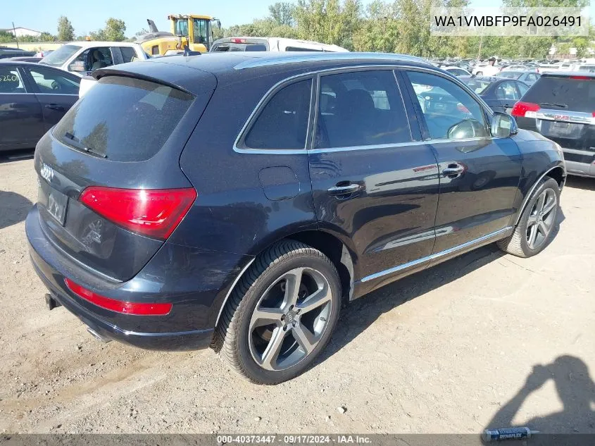 WA1VMBFP9FA026491 2015 Audi Q5 3.0 Tdi Premium Plus