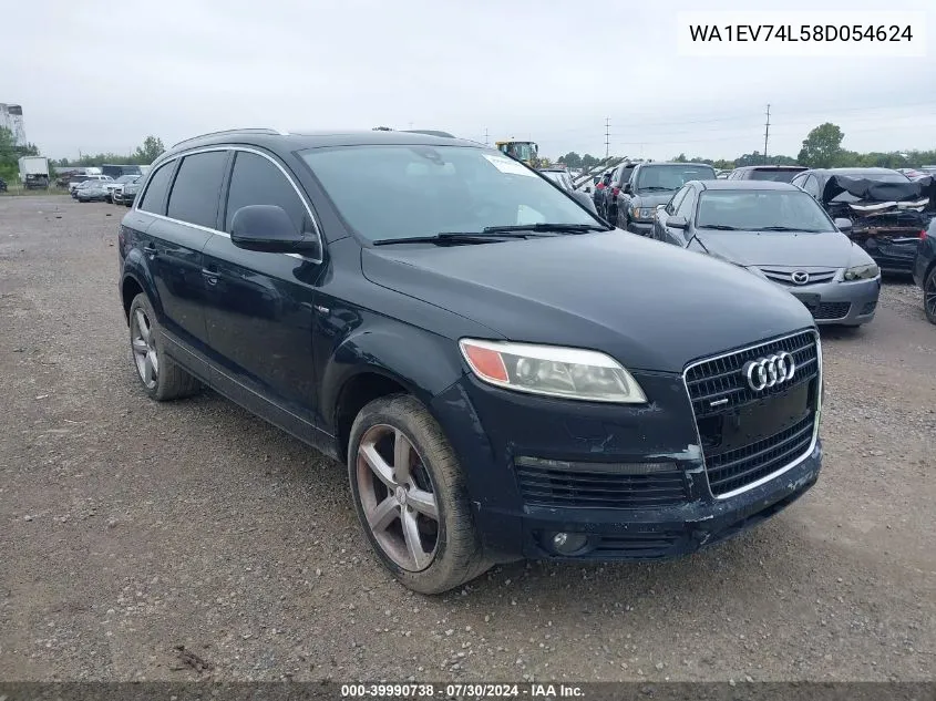 WA1EV74L58D054624 2008 Audi Q7 4.2 Premium