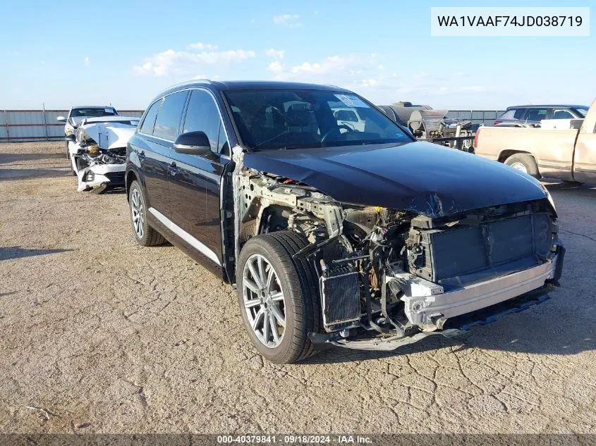 WA1VAAF74JD038719 2018 Audi Q7 3.0T Premium