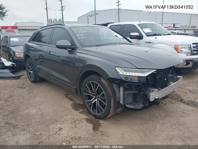 2019 Audi Q8 Prestige S-Line VIN: WA1FVAF13KD041052 Lot: 40296511