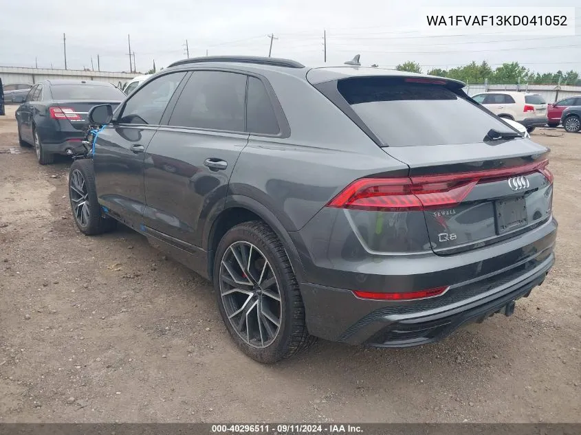 WA1FVAF13KD041052 2019 Audi Q8 Prestige S-Line