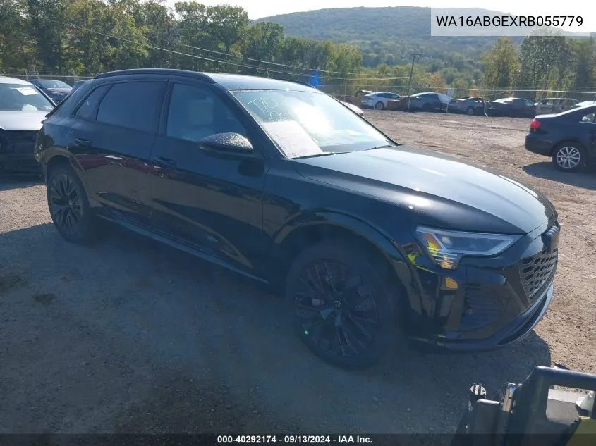 2024 Audi Q8 E-Tron Prestige VIN: WA16ABGEXRB055779 Lot: 40292174