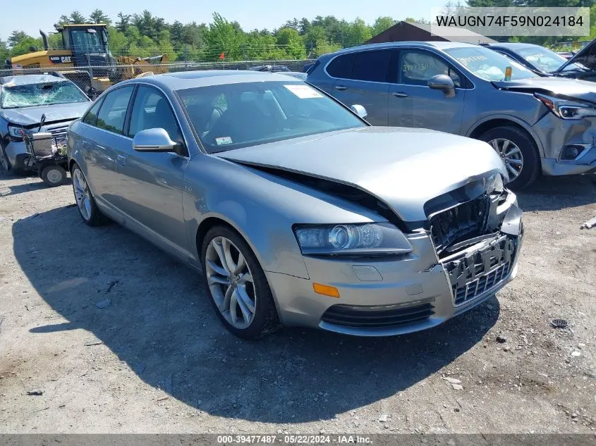 WAUGN74F59N024184 2009 Audi S6 5.2 Prestige