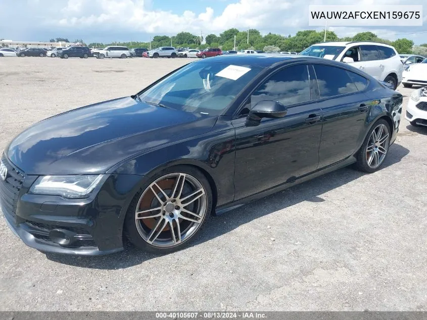 WAUW2AFCXEN159675 2014 Audi S7 4.0T Prestige