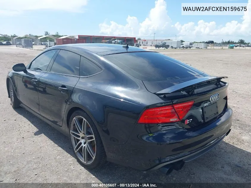 WAUW2AFCXEN159675 2014 Audi S7 4.0T Prestige