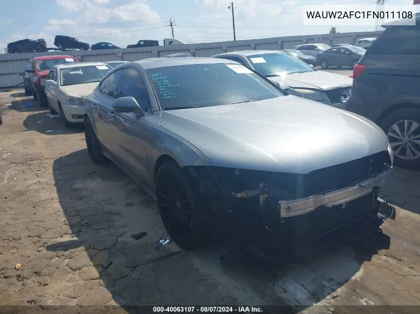 WAUW2AFC1FN011108 2015 Audi S7 4.0T