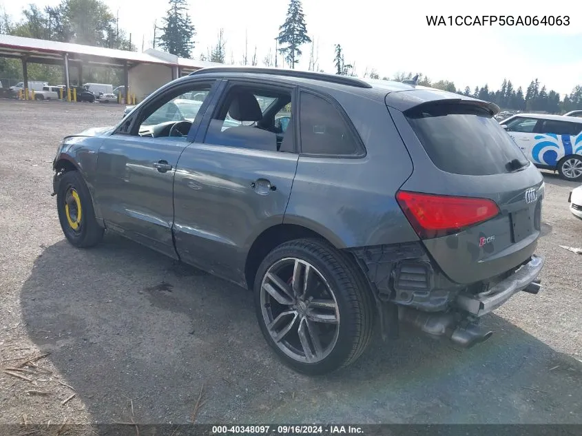 WA1CCAFP5GA064063 2016 Audi Sq5 Premium Plus