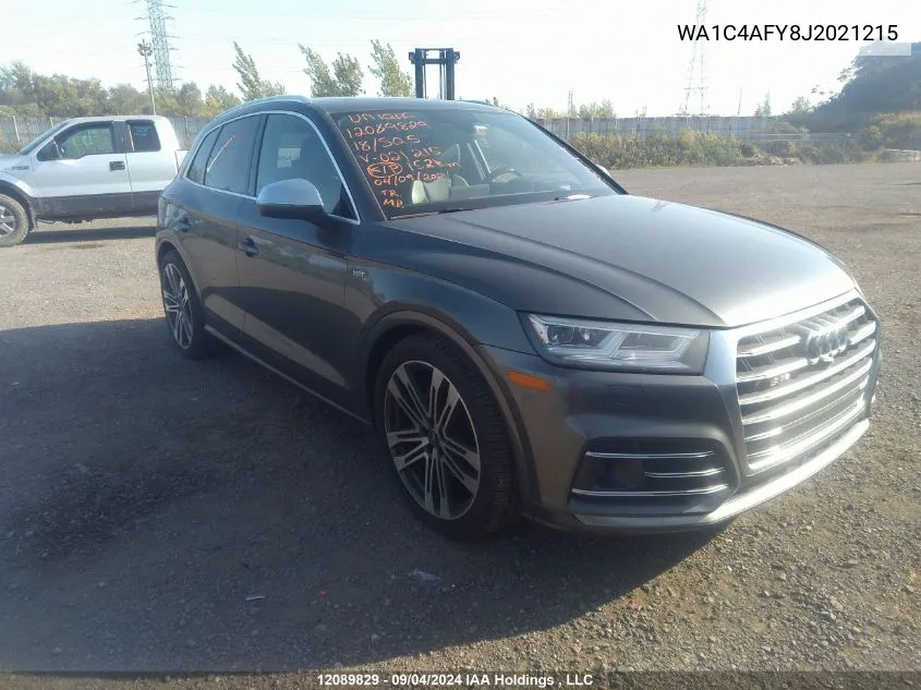 WA1C4AFY8J2021215 2018 Audi Sq5