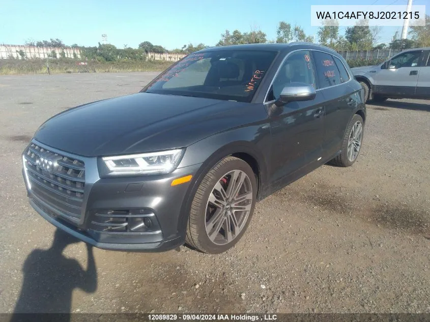 WA1C4AFY8J2021215 2018 Audi Sq5