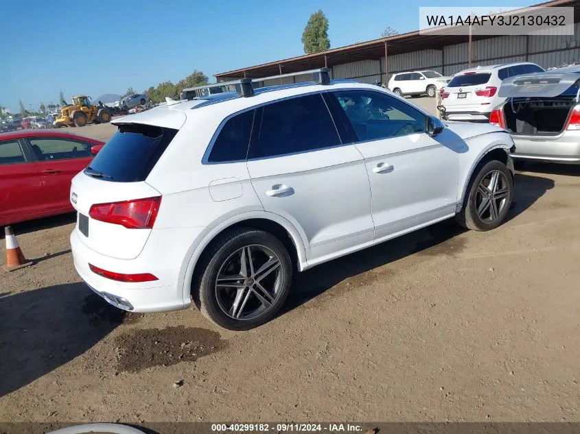 WA1A4AFY3J2130432 2018 Audi Sq5 3.0T Premium Plus