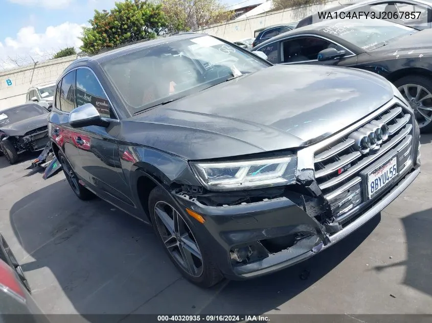 WA1C4AFY3J2067857 2018 Audi Sq5 3.0T Premium Plus