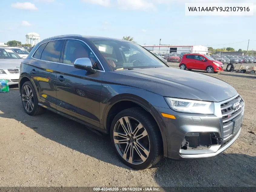 2018 Audi Sq5 Premium Plus VIN: WA1A4AFY9J2107916 Lot: 40345205