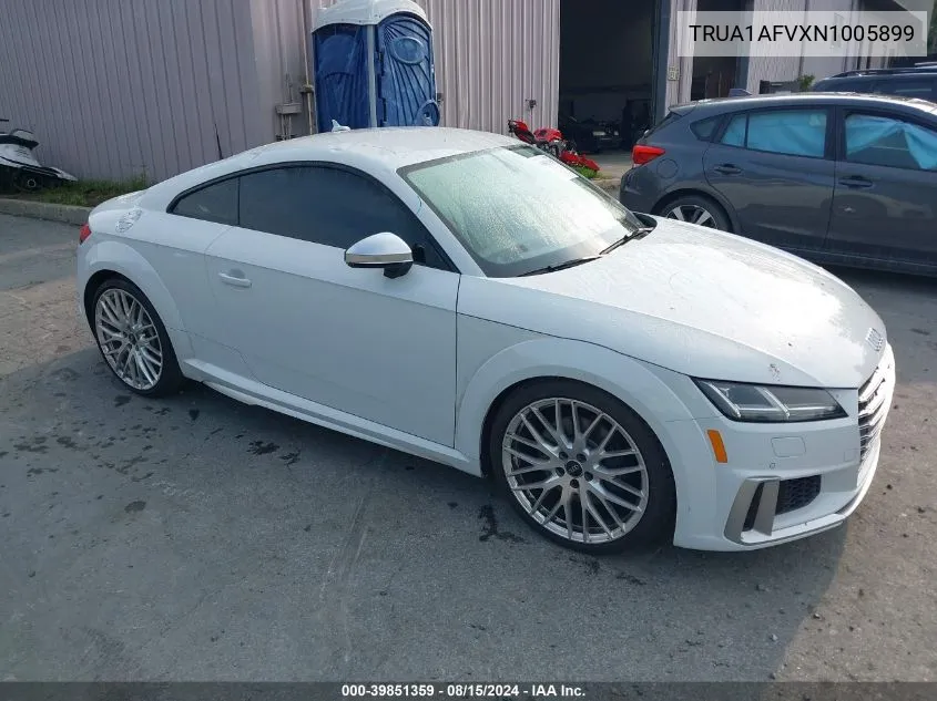 2022 Audi Tts Tfsi Quattro S Tronic VIN: TRUA1AFVXN1005899 Lot: 39851359