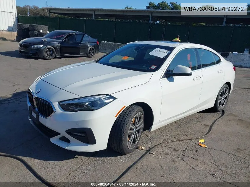 2020 BMW 228I Gran Coupe xDrive VIN: WBA73AK05L7F99272 Lot: 40264947