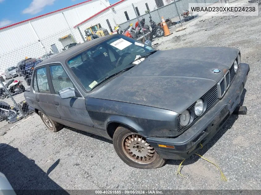 WBAAD230XKED24238 1989 BMW 325 I Automatic