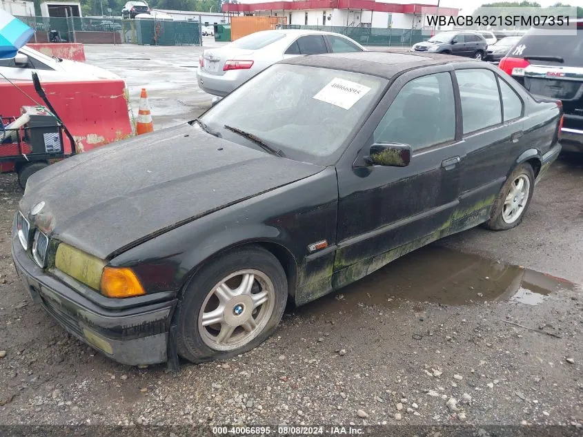 WBACB4321SFM07351 1995 BMW 325 I Automatic