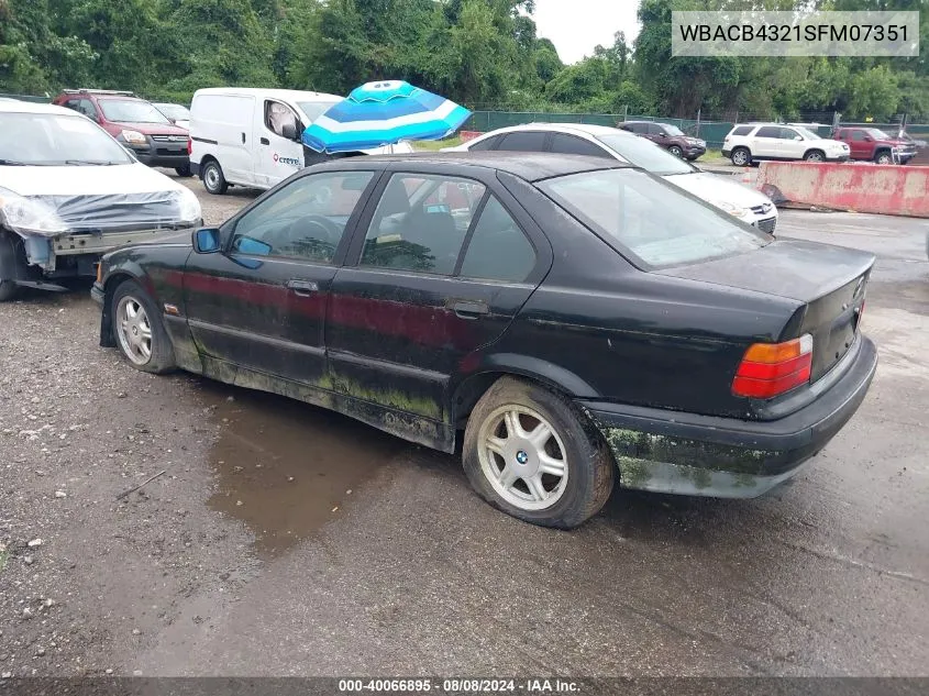 WBACB4321SFM07351 1995 BMW 325 I Automatic