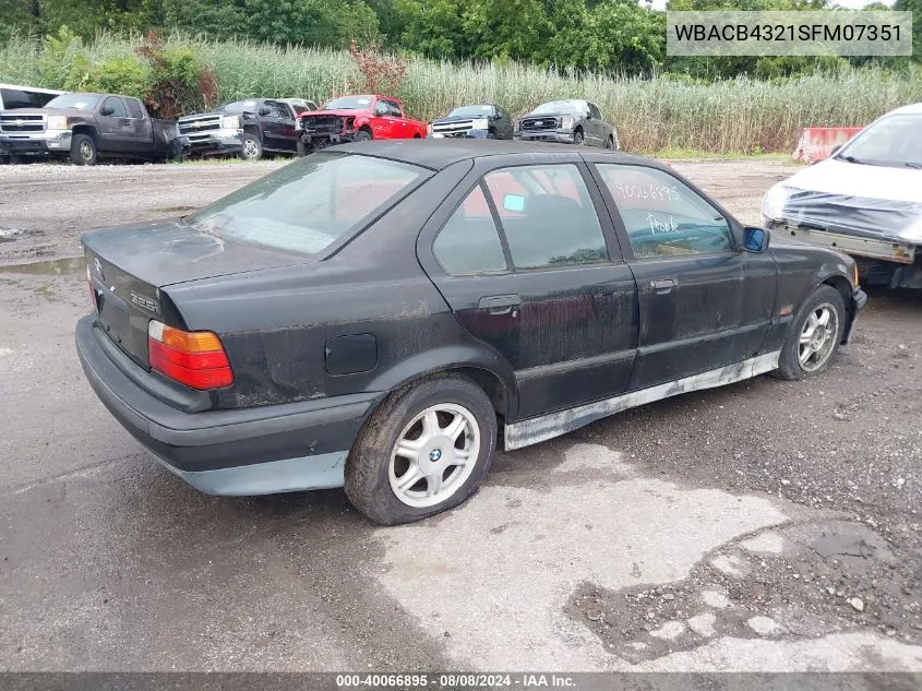 WBACB4321SFM07351 1995 BMW 325 I Automatic