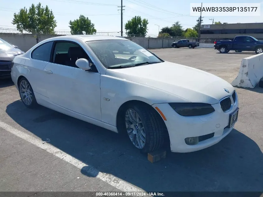 WBAWB33538P135177 2008 BMW 328I