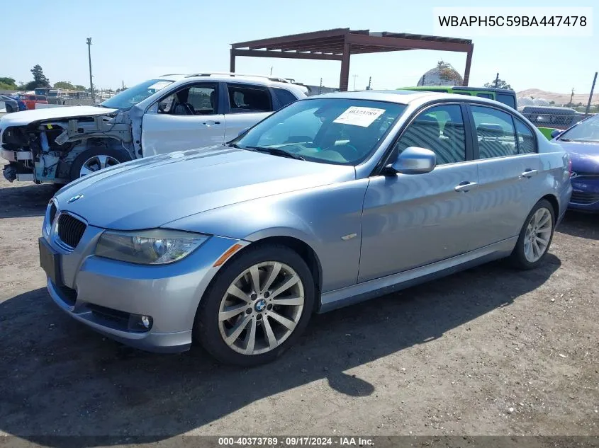 WBAPH5C59BA447478 2011 BMW 328I