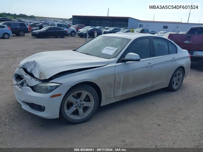 2013 BMW 328I VIN: WBA3A5C54DF601524 Lot: 40346401