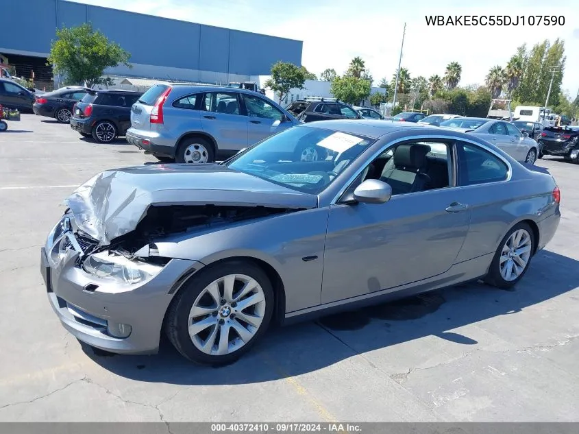 2013 BMW 328I VIN: WBAKE5C55DJ107590 Lot: 40372410