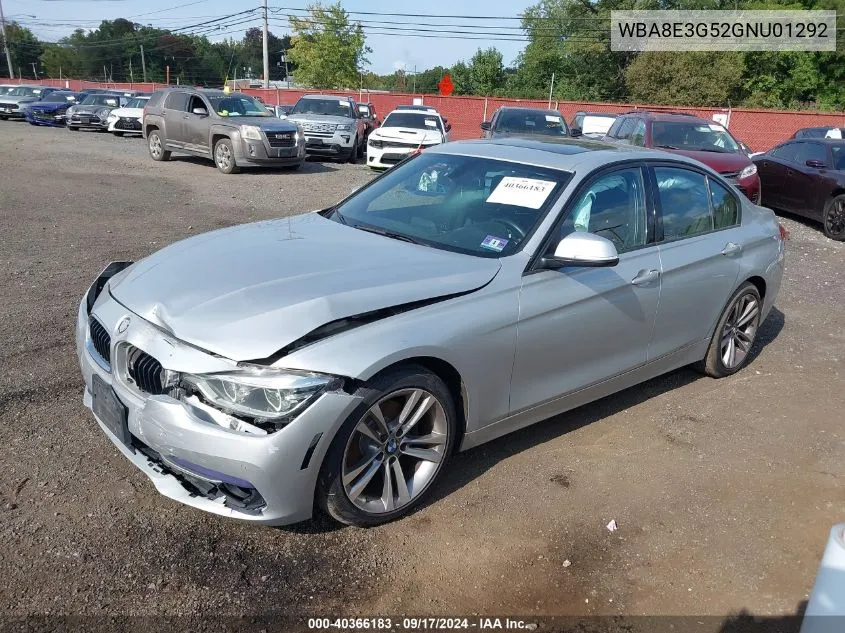 WBA8E3G52GNU01292 2016 BMW 328I xDrive