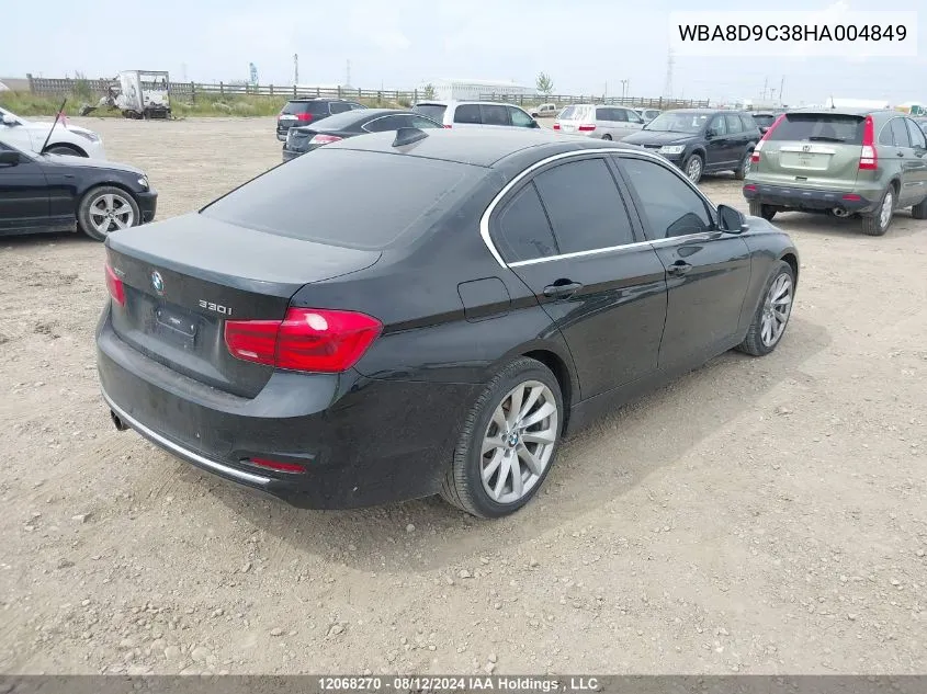 WBA8D9C38HA004849 2017 BMW 330I xDrive