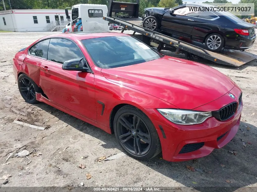 2014 BMW 428I VIN: WBA3N7C50EF719037 Lot: 40360421