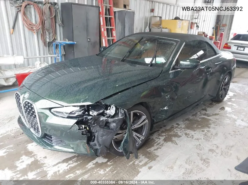 WBA23AT05NCJ63392 2022 BMW 430I