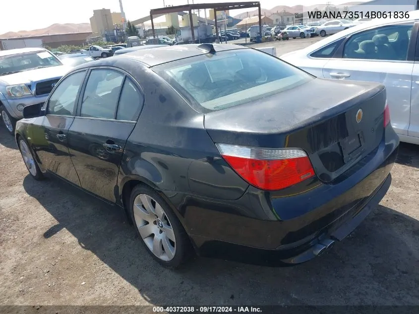 WBANA73514B061836 2004 BMW 530I