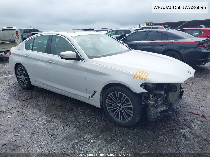 WBAJA5C50JWA36095 2018 BMW 530I