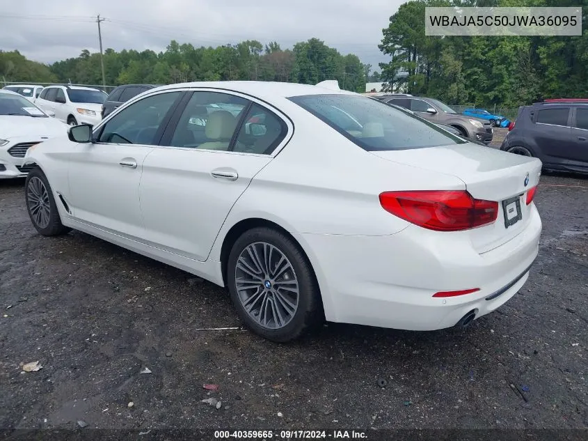 WBAJA5C50JWA36095 2018 BMW 530I