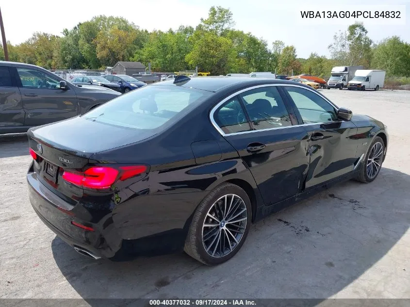 2023 BMW 530E VIN: WBA13AG04PCL84832 Lot: 40377032