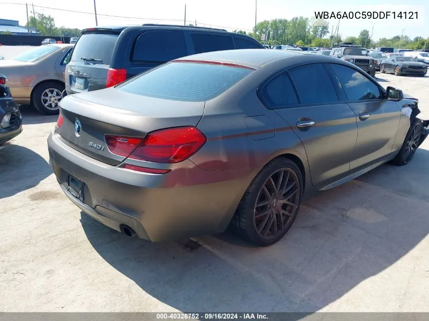 2013 BMW 640 I VIN: WBA6A0C59DDF14121 Lot: 40326752