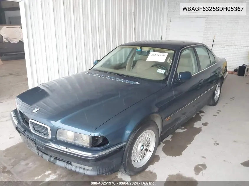 WBAGF6325SDH05367 1995 BMW 740 I Automatic