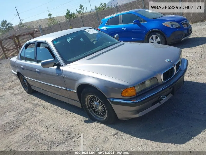 WBAGF6329SDH07171 1995 BMW 740 I Automatic